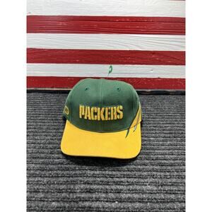 SPL 28 Green Bay Packers Hat Hook & Loop Adjustable NFL One-Size Lambeau Field